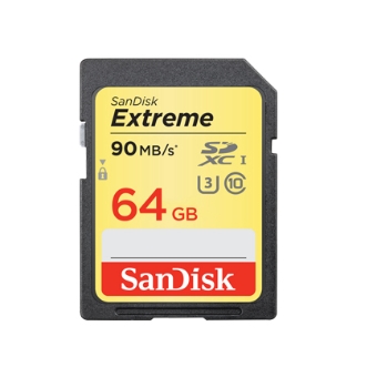 SANDISK EXTREME SD 64GB 90MB/s