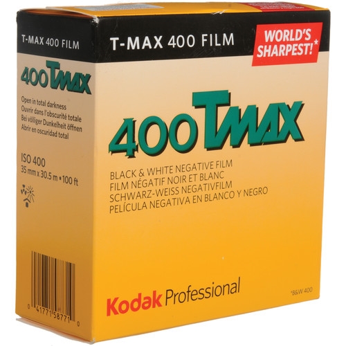 KODAK TMAX 400 BLACK & WHITE 35MM FILM 30M BULK ROLL