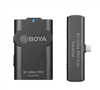 BOYA BY-WM4 Pro-K5 2.4GHZ WIRELESS MIC KIT FOR ANDROID 1+1