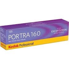 KODAK PORTRA 160 COLOR 35MM FILM 36 EXPOSURES 5 ROLL PRO PACK