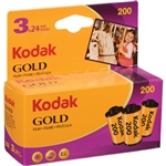 KODAK GOLD 200 35MM 24 EXPOSURES 3 PACK