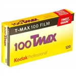 KODAK TMAX 100 120 5 ROLL PRO PACK BLACK & WHITE FILM