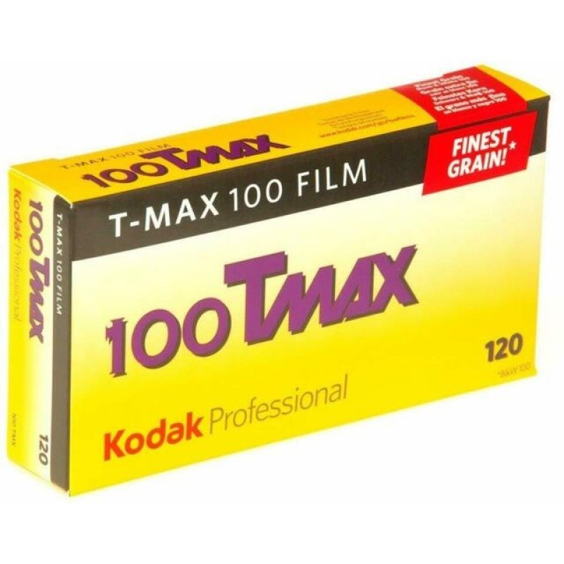 KODAK TMAX 100 120 5 ROLL PRO PACK BLACK & WHITE FILM
