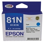 EPSON 81N CYAN HIGH CAPACITY INK CARTRIDGE