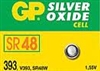 GP SR48 393 1.55V SILVER OXIDE BATTERY