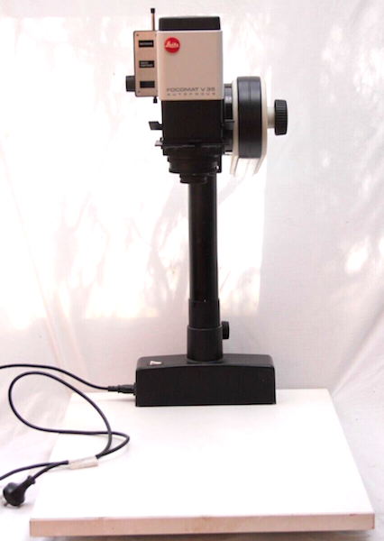 LEITZ V35 B&W MULTIGRADE ENLARGER WITH 40MM WA LENS AND GLASSLESS CARRIER USED