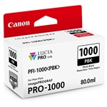 CANON PRO-1000 80ML PHOTO BLACK INK PFI1000PBK