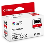 CANON PRO-1000 80ML RED INK PFI1000PM