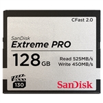 SANDISK EXTREME PRO CFAST 2.0 CARD 128GB 525MB/s
