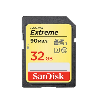 SANDISK EXTREME SD 32GB 90MB/s